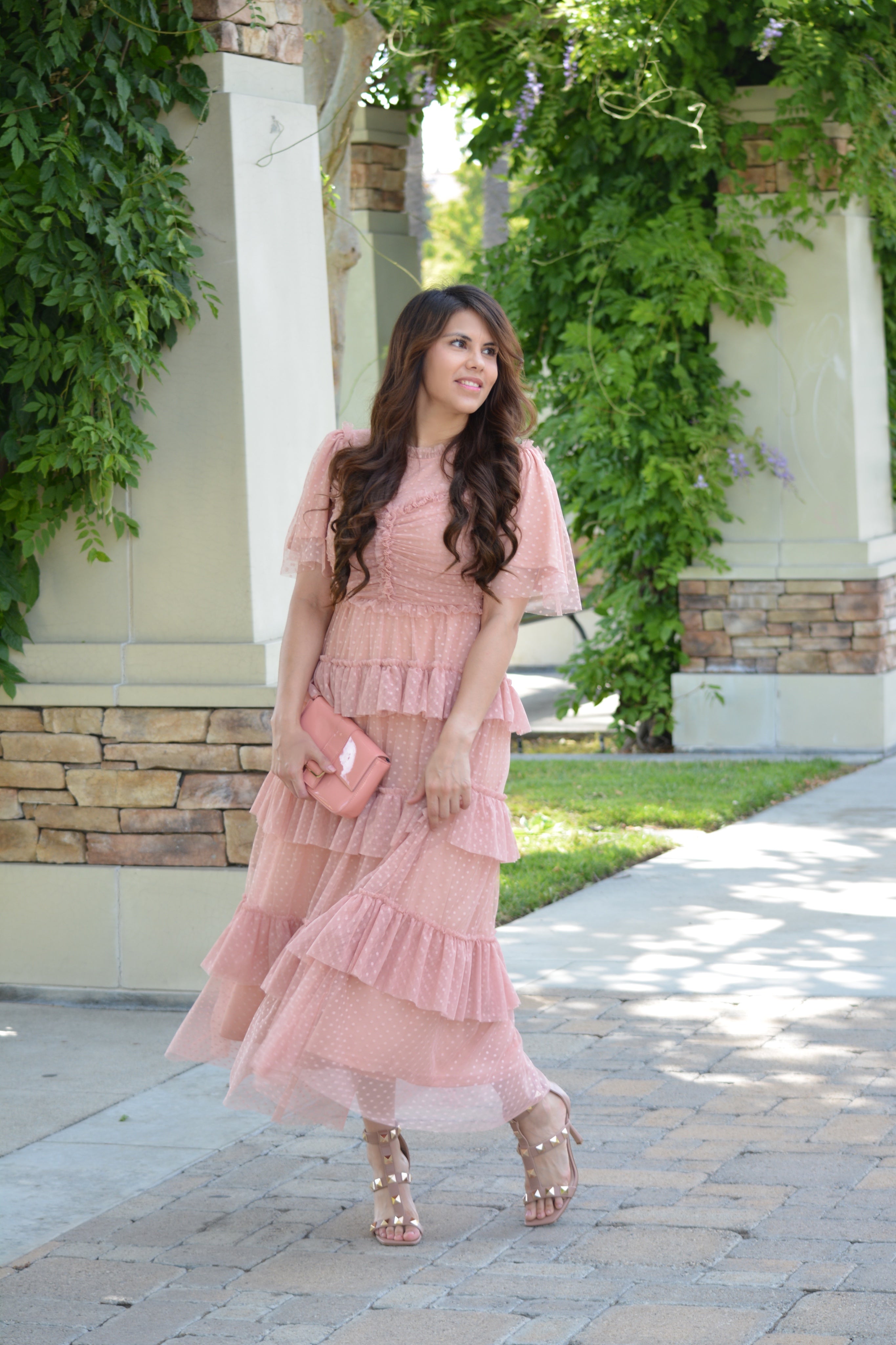 Caroline Pink Tulle Dress Skirt Society