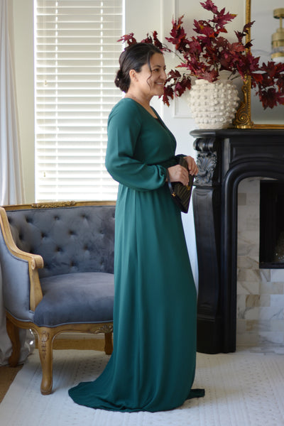Sofie Emerald Green Maxi Dress
