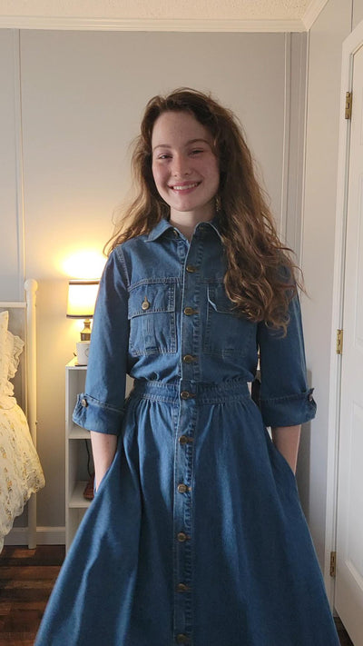 Portofino Denim 100% Cotton Dress