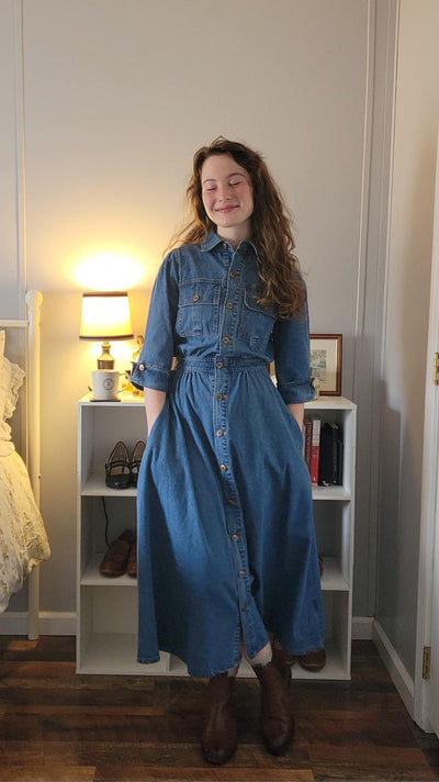 Portofino Denim 100% Cotton Dress