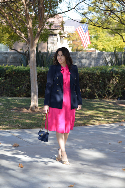 Britain Fuchsia Pink Dress