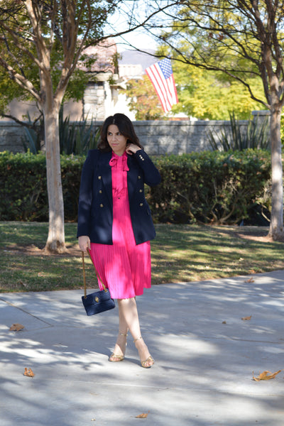 Britain Fuchsia Pink Dress