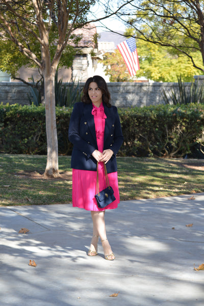 Britain Fuchsia Pink Dress