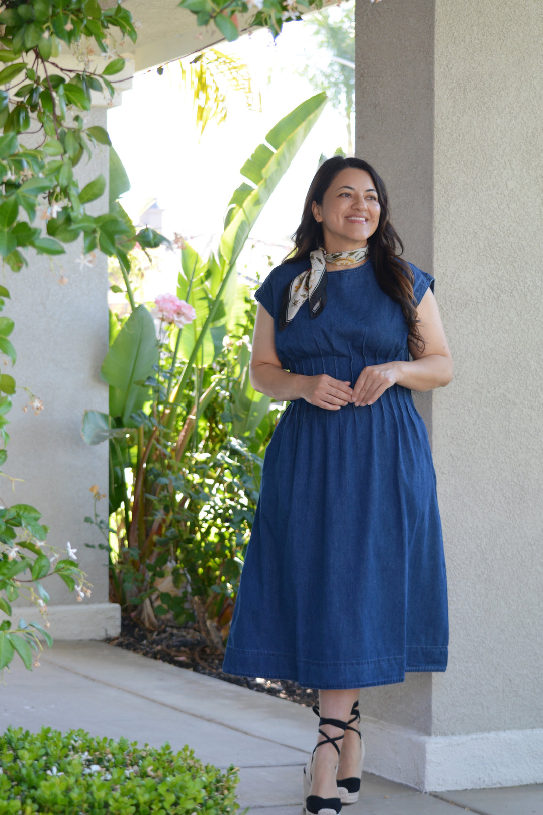Juniper 100% Cotton Denim Dress