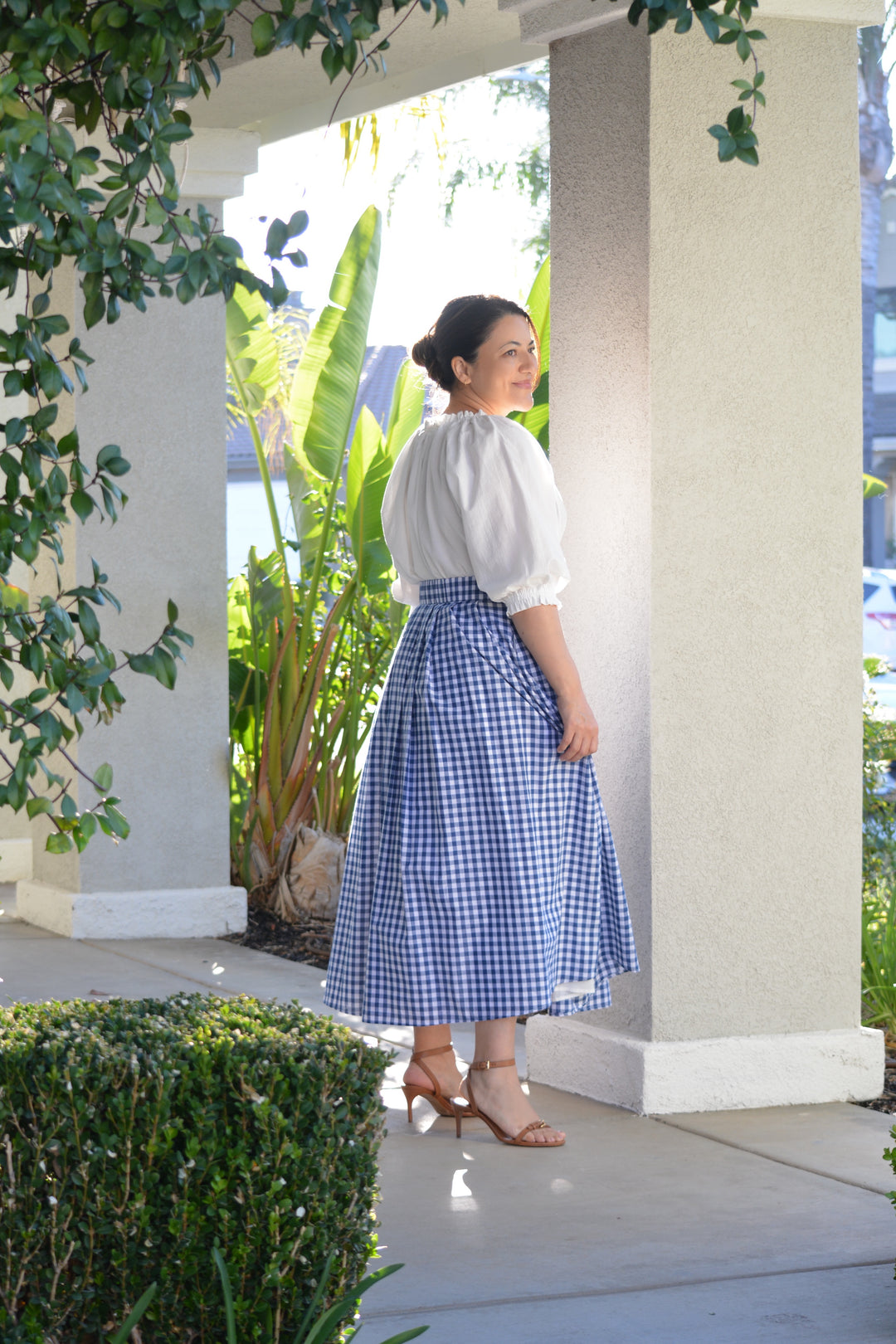 スカート MADISONBLUE / TUCK&GATHER SKIRT GINGHAM スカート MADISONBLUE / TUCK&GATHER SKIRT GINGHAM MADISONBLUE