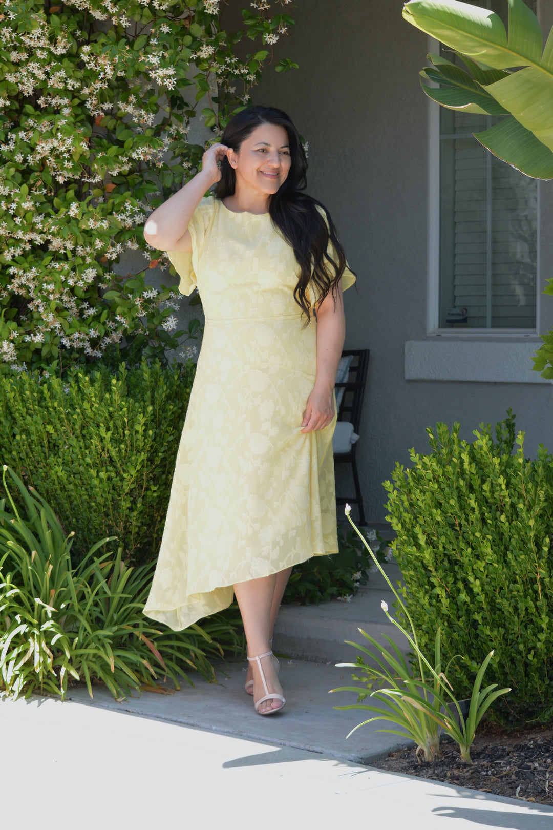 Patience Yellow Asymmetrical Dress Patience Yellow Asymmetrical Dress