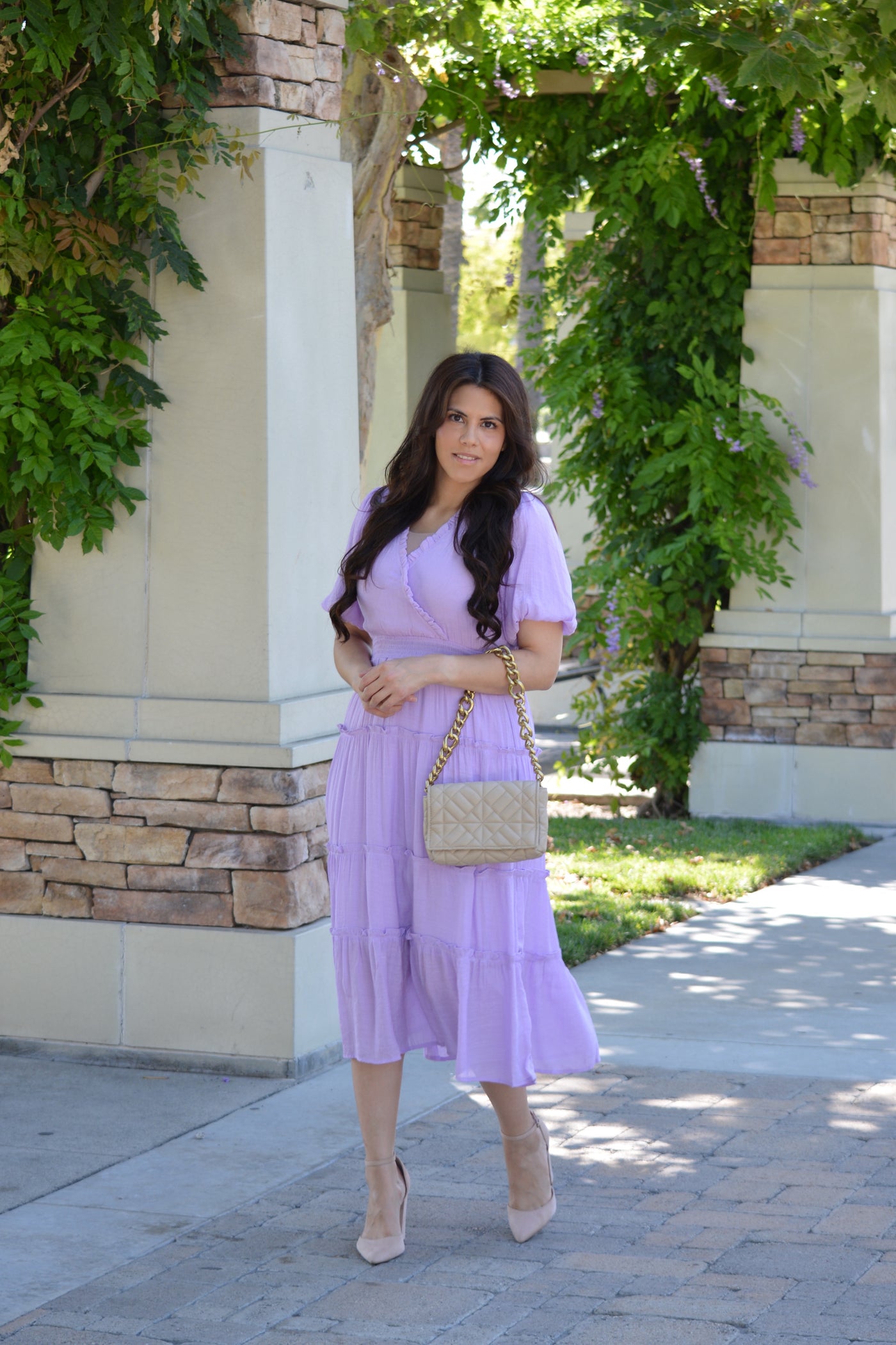 Annalisa Lavendar Dress