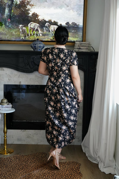 Wren Floral Maxi Bow Dress