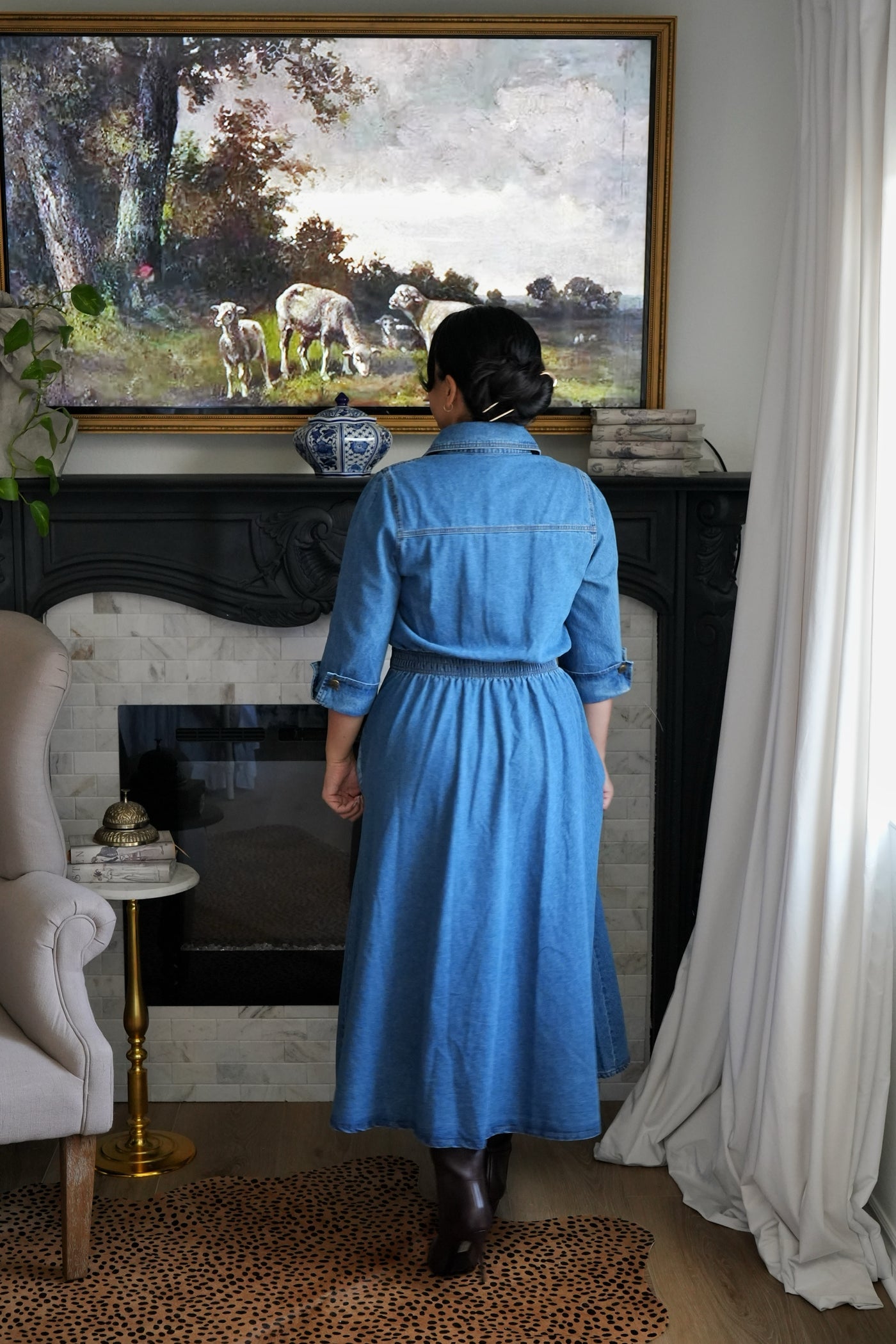 Portofino Denim 100% Cotton Dress