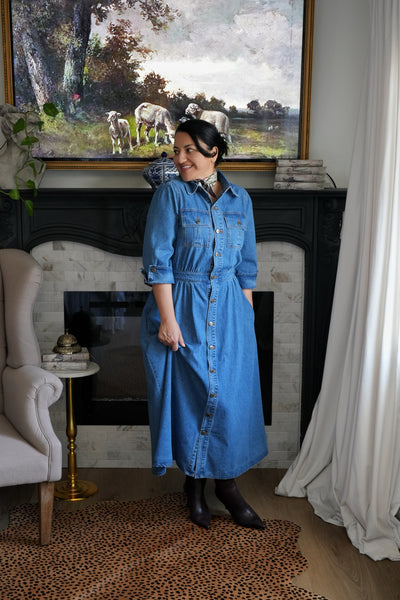 Portofino Denim 100% Cotton Dress