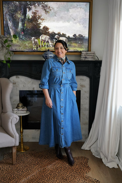 Portofino Denim 100% Cotton Dress
