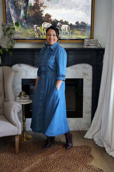 Portofino Denim 100% Cotton Dress
