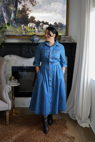 Portofino Denim 100% Cotton Dress