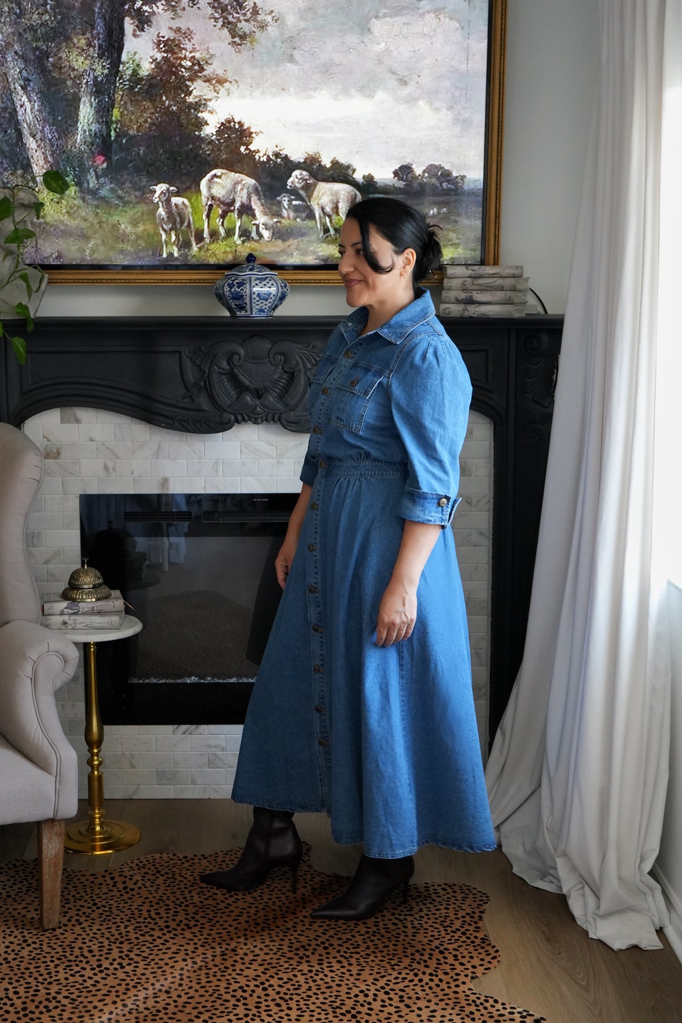 Portofino Denim 100% Cotton Dress