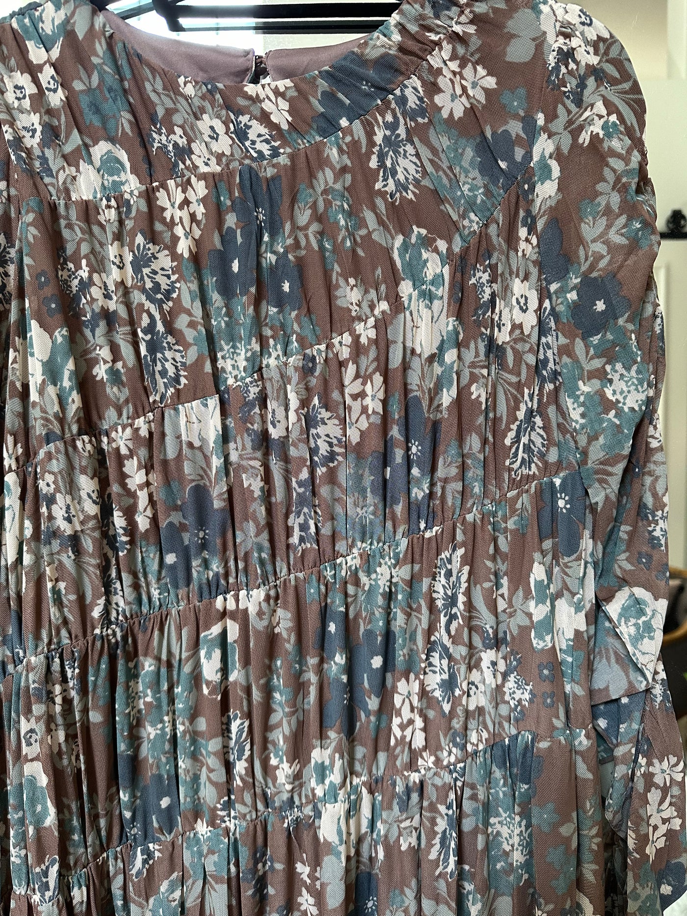 Sadie Brown Floral Dress