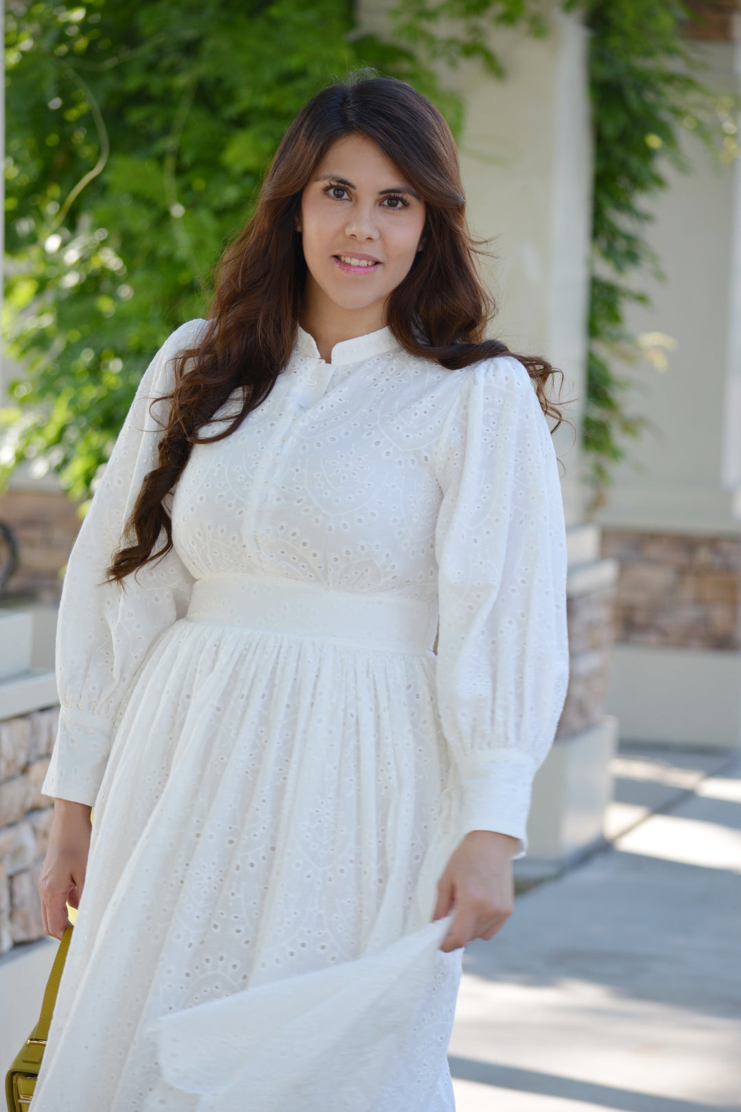 white cotton dresses for women FINAL SALE Cut from lightweight Catalina Cotton Dress White (S/10)