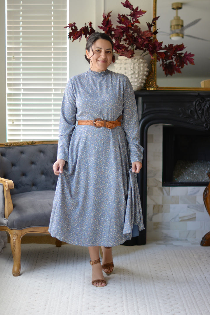 anya blue dress Anya