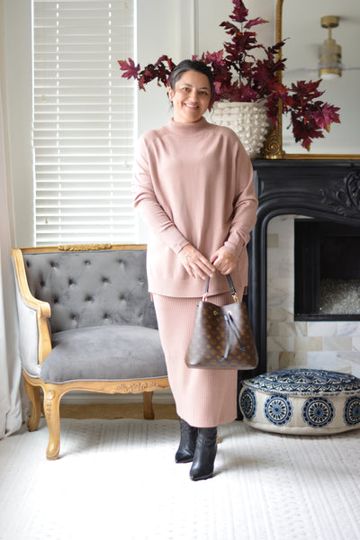 Zadie Pink Knit Set
