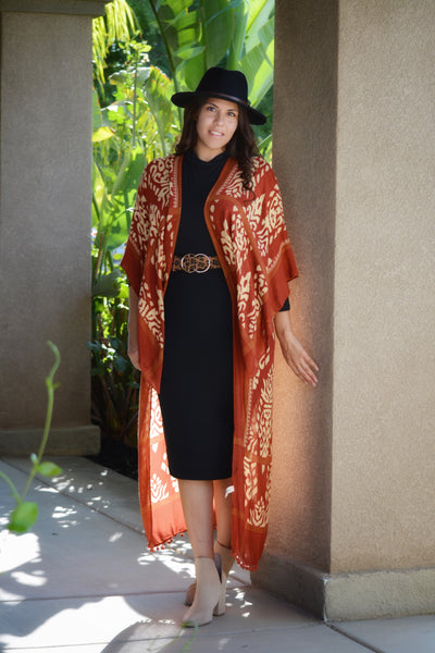 Willow Rust Kimono