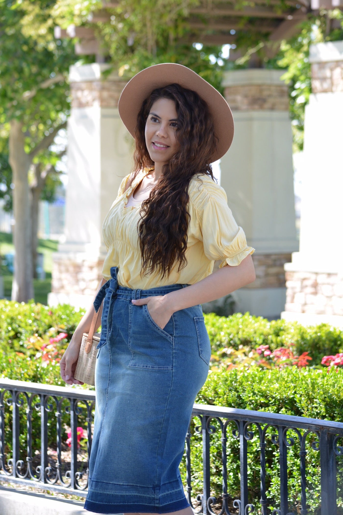 Constance Yellow Top