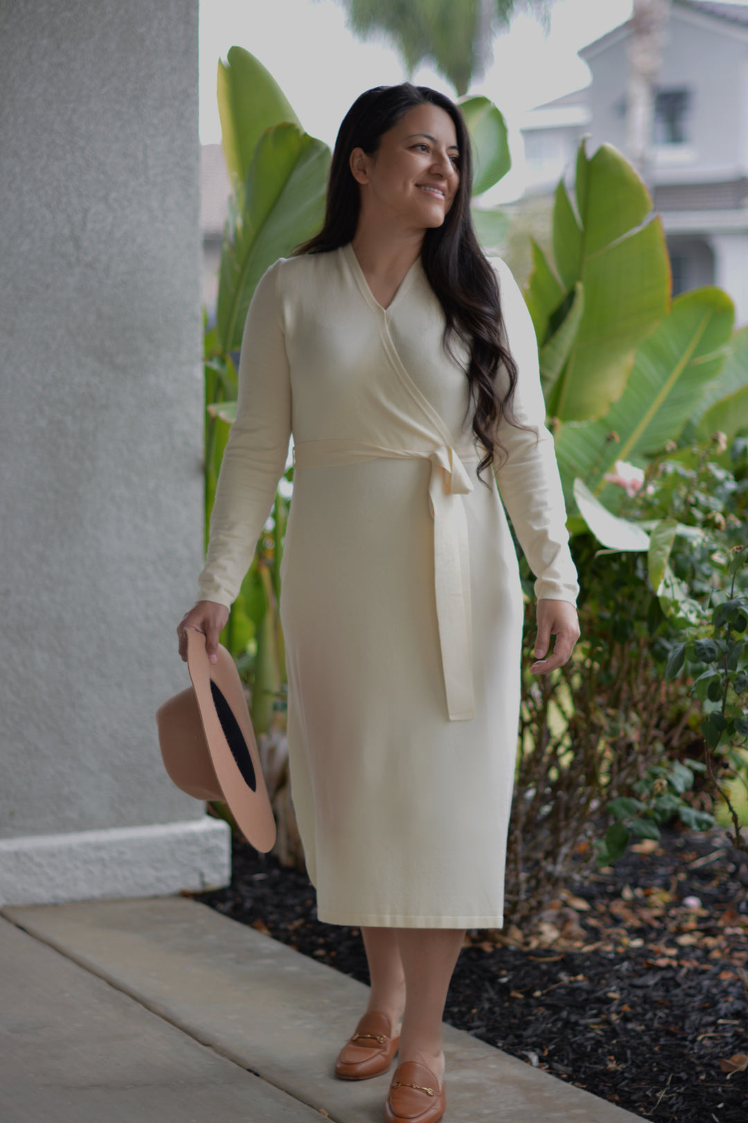 Eunice Ivory Sweater Dress Skirt Society Eunice Ivory Sweater Dress Skirt Society