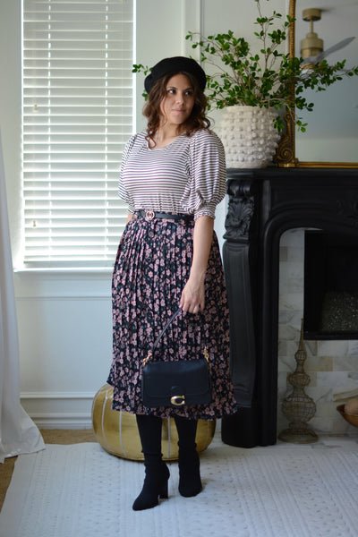 Ava Floral Skirt