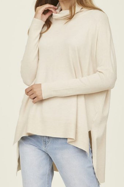 Corinne Ivory Loose Fit Sweater