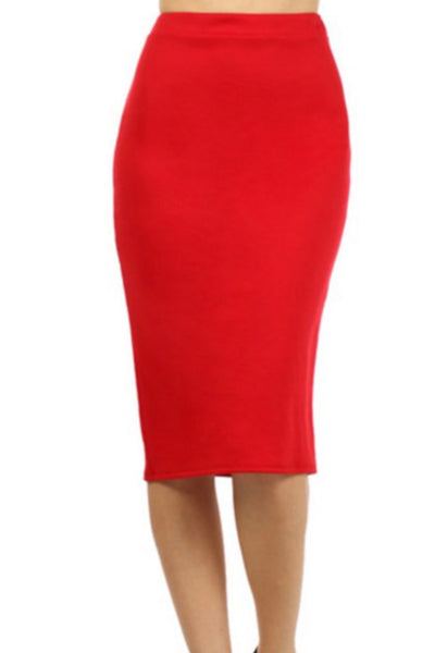 Brooklyn Red Skirt