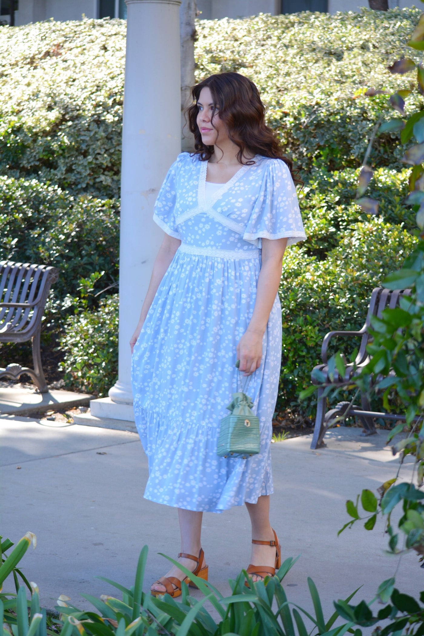Allison Daisy Crochet Dress