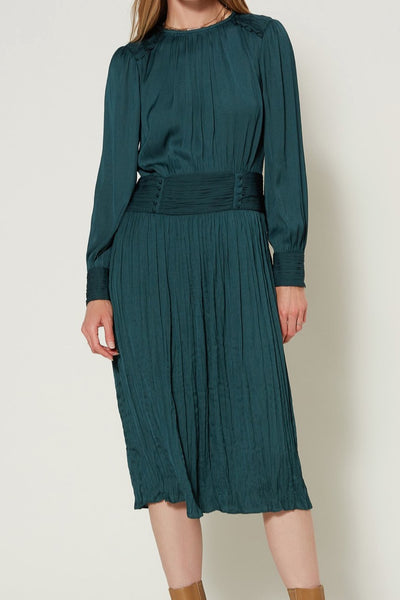 Faith Green Midi Dress