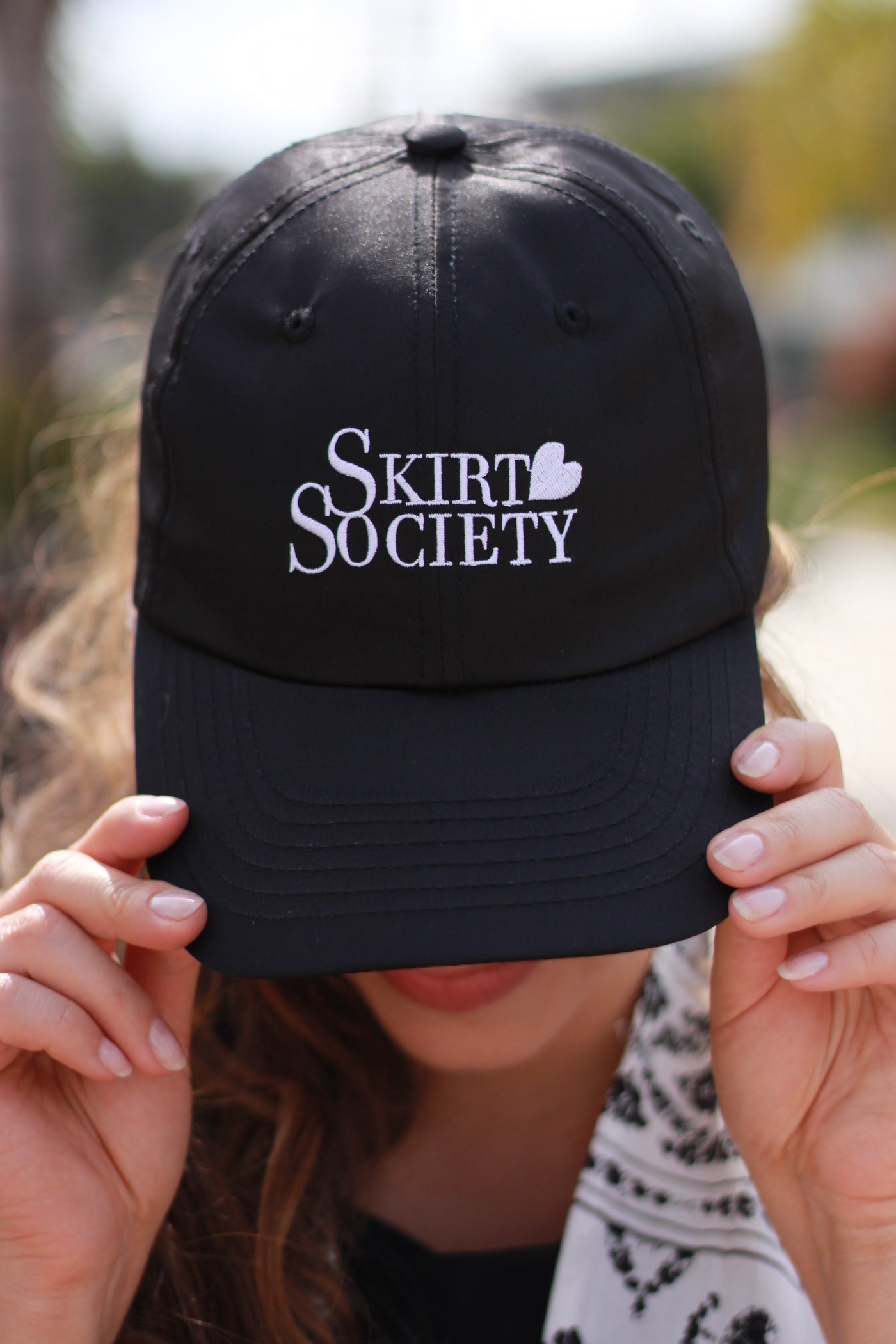Skirt Society Satin Cap