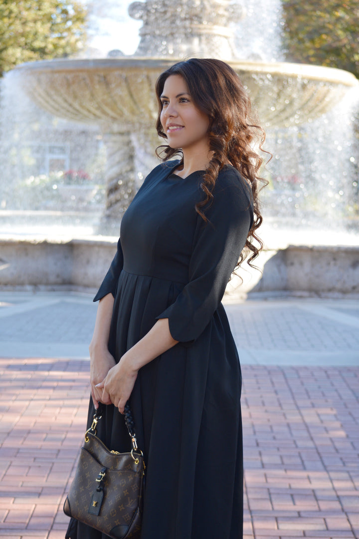 black scalloped dress Berlin – Skirt Society VM PP Chest Size:54 Mini Dress 21st Birthday Story is designed for